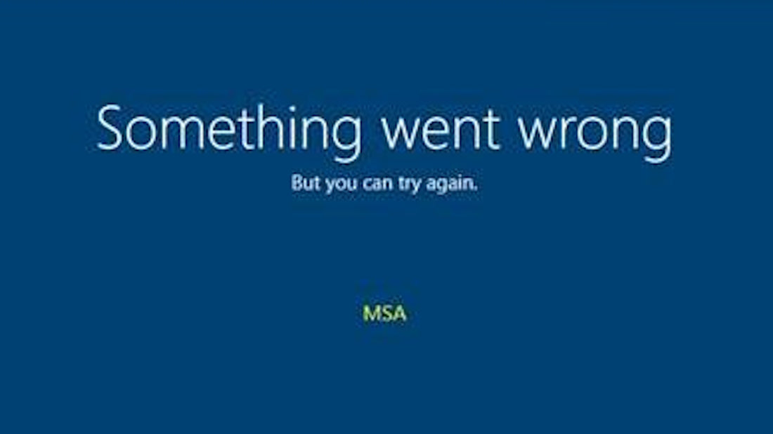 Something went wrong (formatting)